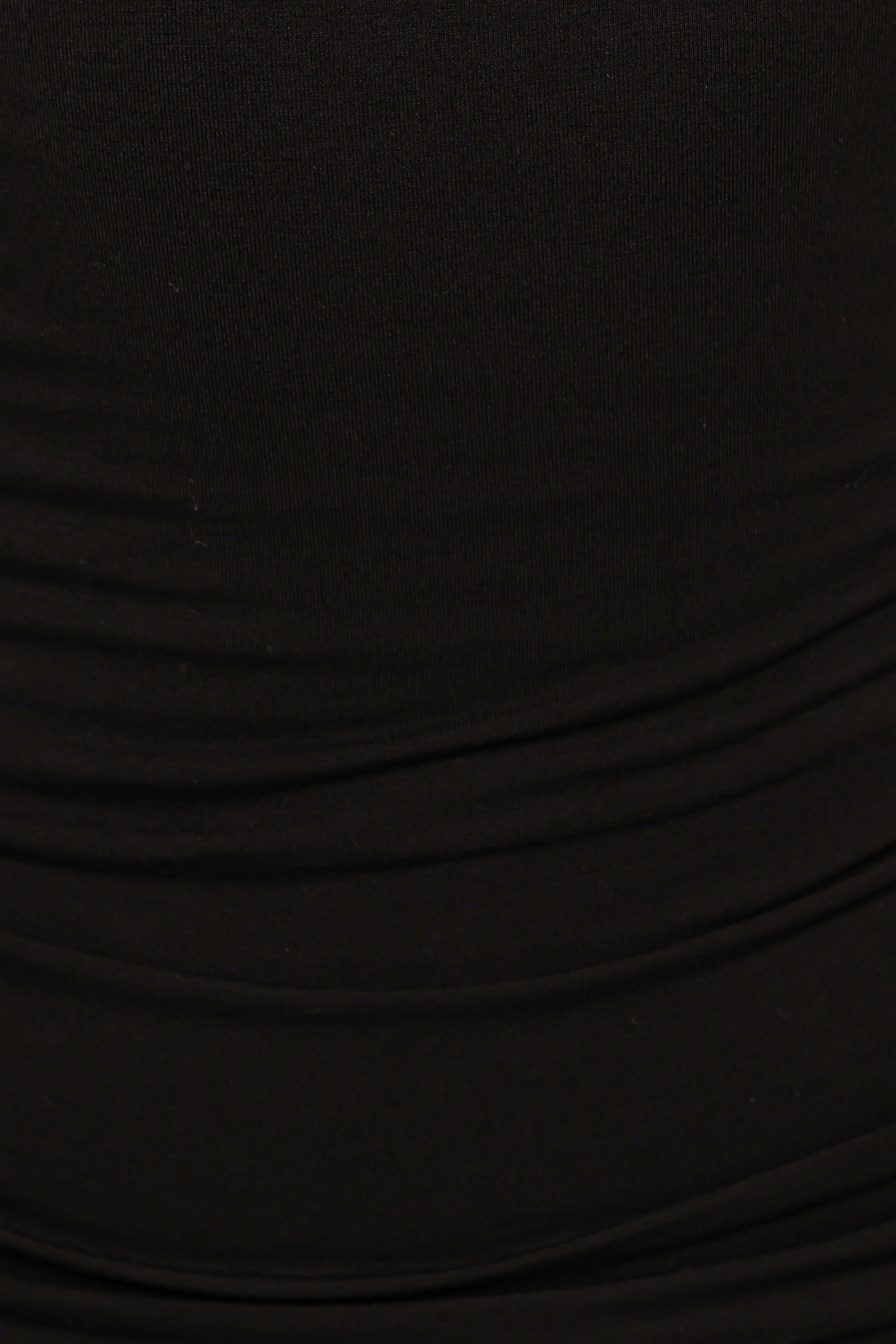 Lainey Twist Knit Top - Black