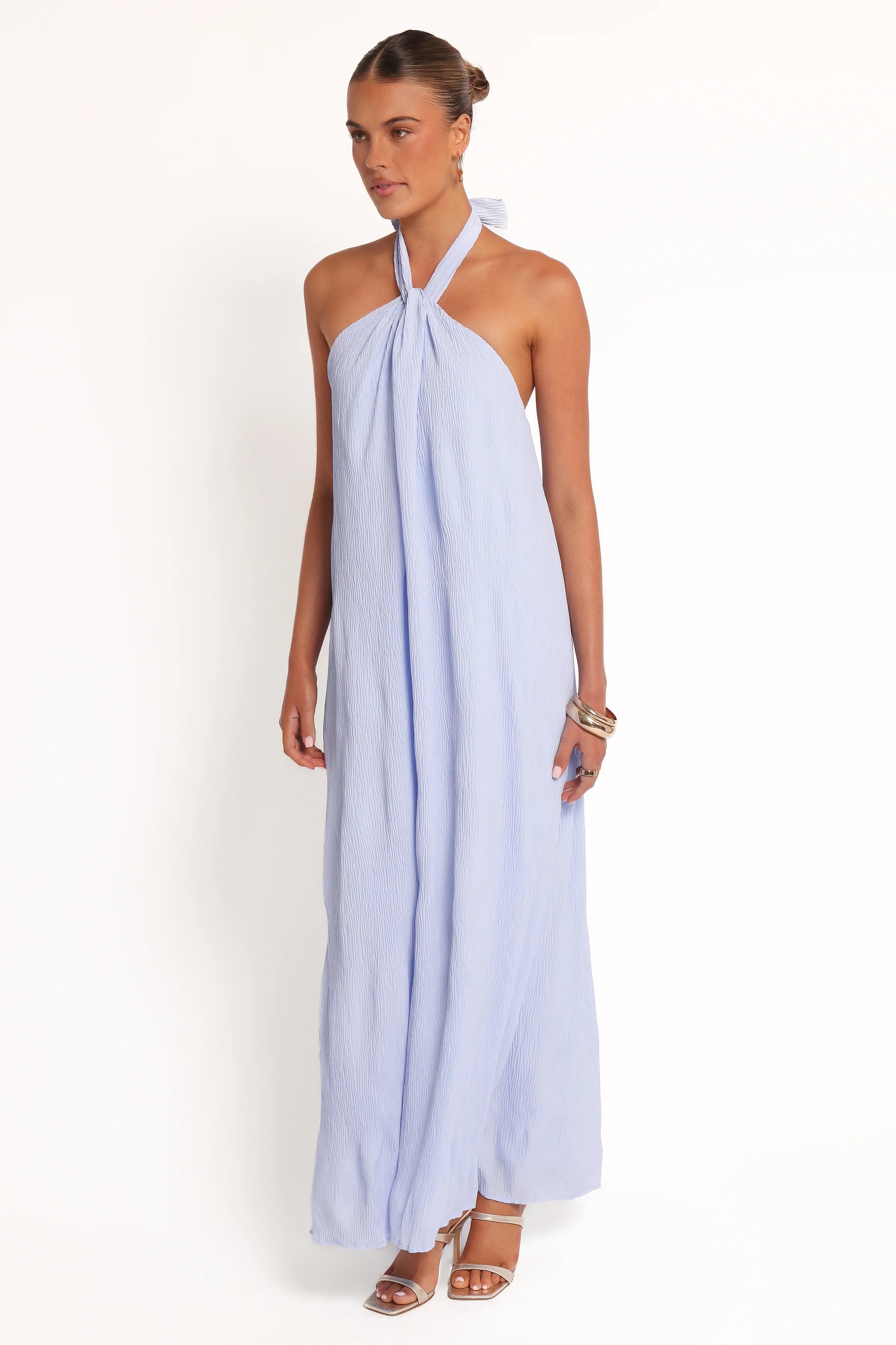 Theophania Maxi Dress - Pale Blue