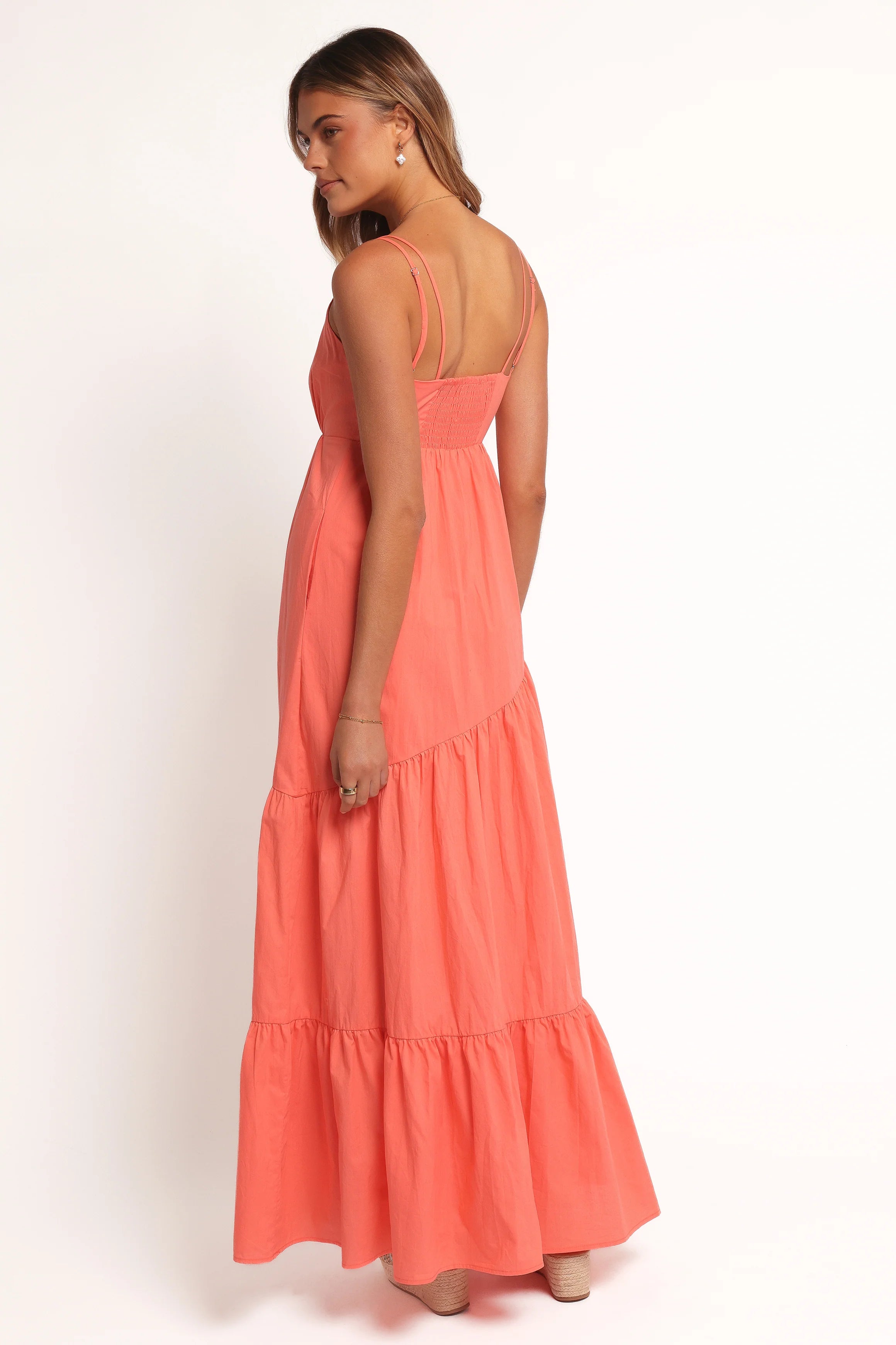 Forbes Maxi Dress - Coral